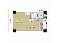 【大阪府/大阪市北区中崎西】トーカンマンション東梅田 間取り図
