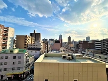 【大阪府/大阪市北区長柄西】リバーサイドコープ長柄 南方面の眺望です♪
