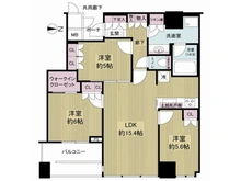 【大阪府/大阪市北区樋之口町】シティタワー大阪天満 間取り図