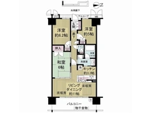 【大阪府/大阪市鶴見区鶴見】森都OSAKAイーストヴィル 間取り図