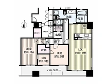 【大阪府/大阪市北区豊崎】ウェリス・ジオ梅田レジデンス 間取り図