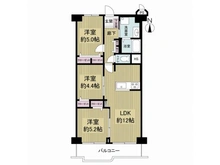 【大阪府/大阪市鶴見区放出東】イトーピア鶴見 間取り図