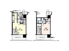 【大阪府/大阪市中央区南船場】プレミスト南船場 間取り図