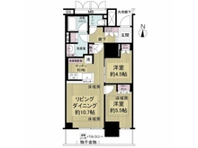 【大阪府/大阪市西区靱本町】プレミストタワー靱本町 間取り図