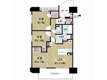 【大阪府/大阪市城東区放出西】ユニディオコート城東 間取り図