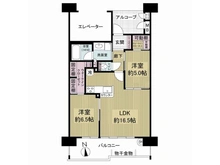 【大阪府/大阪市城東区古市】ウィズパークス大阪 間取り図