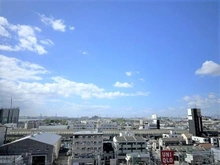 【大阪府/大阪市西淀川区福町】キングマンション新淀川 バルコニーからの眺望（南西方向）