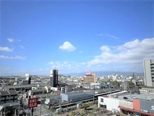 【大阪府/大阪市西淀川区福町】キングマンション新淀川 バルコニーからの眺望（西方向）