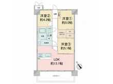 【大阪府/大阪市西淀川区福町】キングマンション新淀川 間取り図