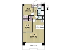 【大阪府/大阪市福島区大開】福島グランドヴィラ 間取り図