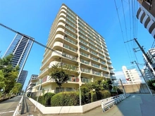 【大阪府/大阪市北区豊崎】日商岩井中津マンシヨン 外観：総戸数98戸、長谷川工務店施工マンションです♪