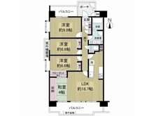 【大阪府/大阪市都島区中野町】桜宮リバーシティコープ21 間取り図