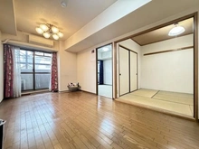 【大阪府/大阪市北区天神橋】キングマンション天神橋Ｉ 外観：約12.1帖のLDK