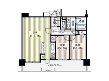 【大阪府/大阪市西淀川区御幣島】リバーガーデンみてじま 間取り図