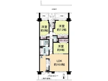 【大阪府/大阪市城東区関目】プライムコート関目パーク・ホームズ 間取り図