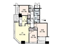 【大阪府/大阪市西区江戸堀】ディーグラフォート大阪N.YタワーHIGOBASHI 間取り図