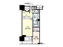 【大阪府/大阪市西区北堀江】THE HIGH HORIE 間取り図