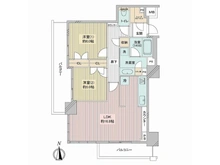 【大阪府/大阪市北区本庄東】アデニウムタワー梅田 間取り図