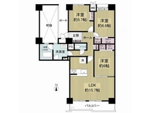 【大阪府/大阪市北区長柄東】さくら12番館 間取り図