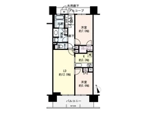 【大阪府/大阪市北区長柄西】ジオ天六ツインタワーズEAST棟 間取り図