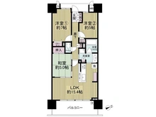【大阪府/大阪市此花区島屋】リバーガーデンシティさくらの丘 間取り図