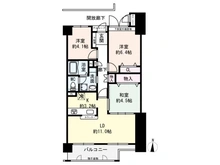 【大阪府/大阪市福島区福島】ラグザ大阪レジデンス 間取り図