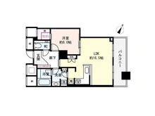 【大阪府/大阪市福島区福島】The Tower Osaka 間取り図