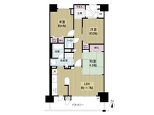【大阪府/大阪市北区本庄東】ルイシャトレ梅田北 間取り図