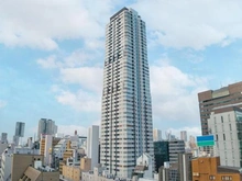 【大阪府/大阪市西区江戸堀】ディーグラフォート大阪N.Y.タワーHIGOBASHI 現地外観写真