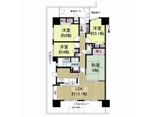 【大阪府/大阪市北区長柄西】ファミール天神橋グリーンアベニュー 間取り図