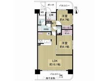 【大阪府/大阪市都島区都島北通】キングマンション都島Ｉ 間取り図