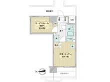 【東京都/大田区大森西】メイツ大森西 間取り図