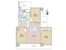 【東京都/大田区西蒲田】コスモ西蒲田 間取り図