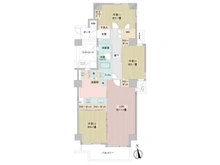 【東京都/大田区仲六郷】ルネ蒲田 間取り図