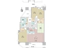 【東京都/大田区下丸子】東京サーハウスセンターポート 間取り図