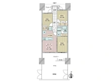 【東京都/大田区本羽田】グランイーグル多摩川スカイビュー 間取り図