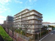 【東京都/大田区本羽田】レック東多摩川スカイハイツ1号館 外観