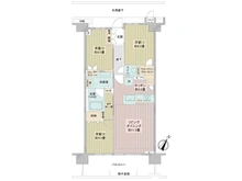 【東京都/大田区北糀谷】プラウド京急蒲田 間取り図