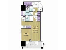 【東京都/墨田区江東橋】サンウッド錦糸町フラッツ 間取り図