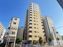 【東京都/墨田区太平】グローリオ錦糸町 外観：JR総武線・半蔵門線の2路線利用可能