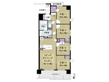 【東京都/葛飾区西新小岩】サンクレイドル新小岩 間取り図