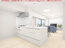 【東京都/府中市本宿町】マイキャッスル府中西 キッチン新規交換（食器洗浄乾燥機、浄水器一体型水栓付）