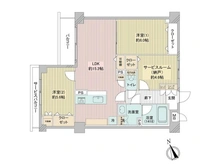 【東京都/府中市本宿町】マイキャッスル府中西 間取り図