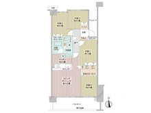 【東京都/府中市四谷】デュオヒルズ府中多摩川 間取り図