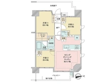 【東京都/府中市宮西町】ガーラ・レジデンス府中宮西町 間取り図