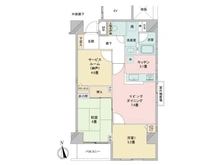 【東京都/府中市八幡町】オークヒルズ府中 間取り図