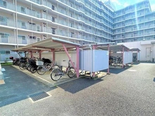 【東京都/府中市片町】府中スカイハイツ 敷地内駐輪場