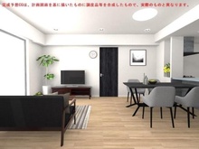 【東京都/府中市是政】リムザ LD　完成予想CGにつき実際とことなるほか、家財は付属しません