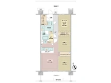 【神奈川県/横浜市戸塚区吉田町】ルネ横浜戸塚 間取り図