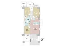 【神奈川県/横浜市戸塚区上矢部町】ルネサンス戸塚テラス 間取り図